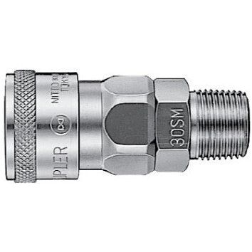 IFS - 1/2 Male Stainless Steel Nitto COPY Socket | 08-GSS40SM