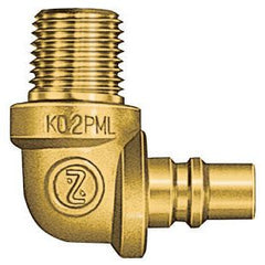 IFS - 3/8 Male 90 Deg Nitto Die Mold Cupla Plug | 08-ND-K03PML