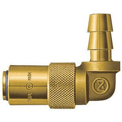 IFS - 3/8 Hose 90 Deg Nitto Die Mold Cupla Valved Socket | 08-ND-K03SHL