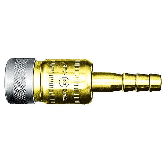 IFS - 1/4 Barb Gas Coupler Socket (oxygen) | 08-NG-22SH