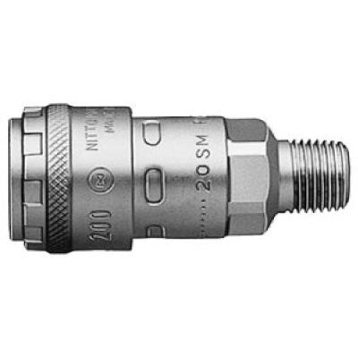 IFS - 3/8 Male Nitto One Touch Hi-Cupla Socket | 08-NH-200-30SM