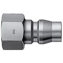 IFS - 1/4 Female Brass Hi-Cupla Plug | 08-NHB-20PF