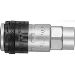 IFS - 1/2 Female Nitto S/S One Touch Locking Hi-Cupla Socket | 08-NLSS-40SF