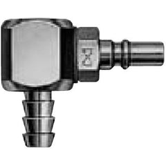 IFS - 4mm Hose Elbow Micro Cupla Plug | 08-NM-MC04PHL