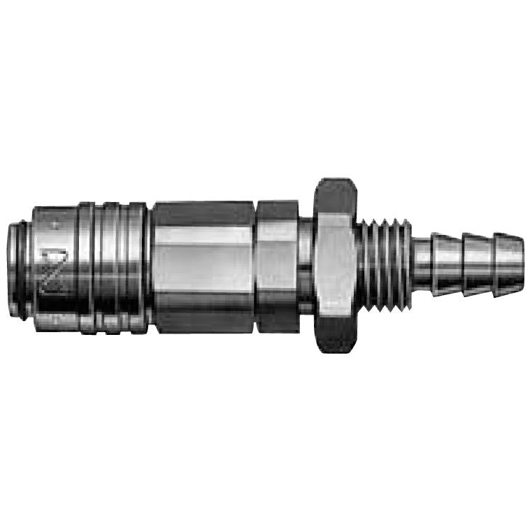 IFS - 4mm Hose Micro Cupla Bulkhead Socket | 08-NM-MC04SHB