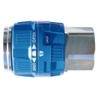 IFS - 1'' Female PVR Nitto Cupla Socket | 08-NPVR-800SF