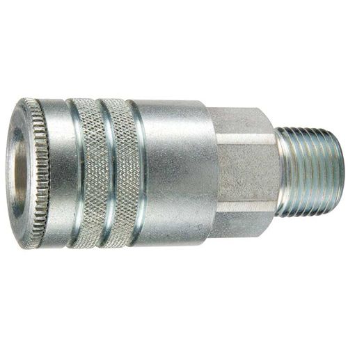 IFS - 3/8 NPT Male US Industrial Coupling. 3/8 Body (steel) | 08-P260M6S