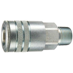IFS - 1/2 NPT Male US Industrial Coupling. 3/8 Body (Steel) | 08-P260M8S