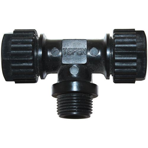 IFS - #12N 1/2x3/8 Acetal Male Branch Tee (NY1212) | 09-012-0806