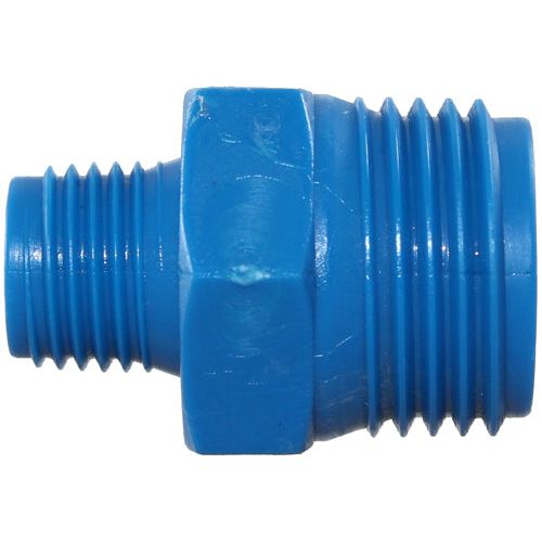 IFS - #73N 3/8x1/8 Nylon Reducing Nipple (NY7302) | 09-073-0602