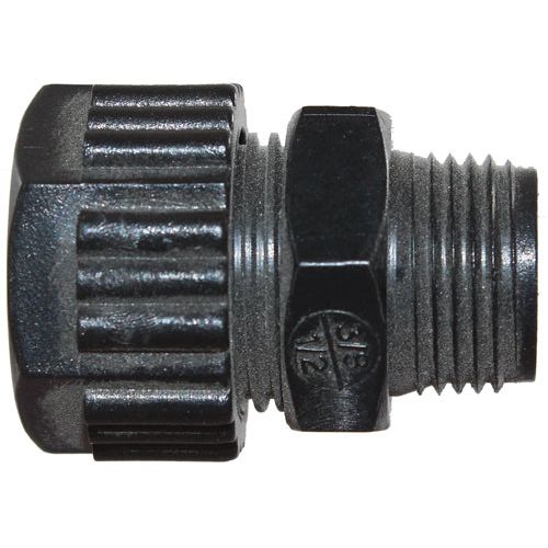 IFS - #3N 4mmx1/8 Acetal Male Connector | 09-303-0402