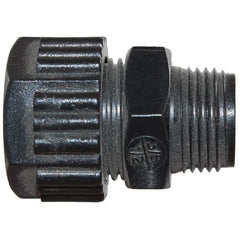 IFS - #3N 6mmx1/4 Acetal Male Connector | 09-303-0604