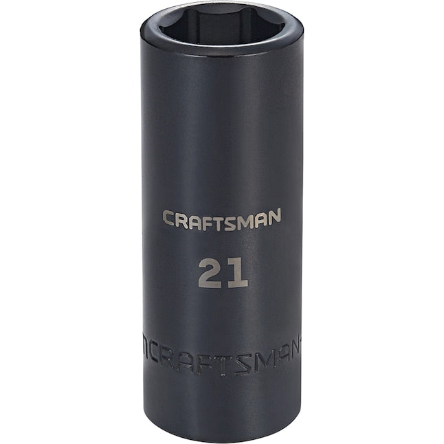 Action 21mm 1/2" Drive 6-point Metric Standard Magnetic Impact Socket