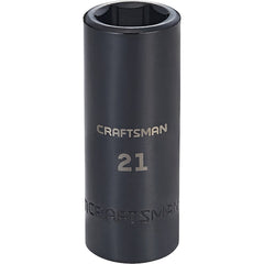Action 21mm 1/2" Drive 6-point Metric Standard Magnetic Impact Socket