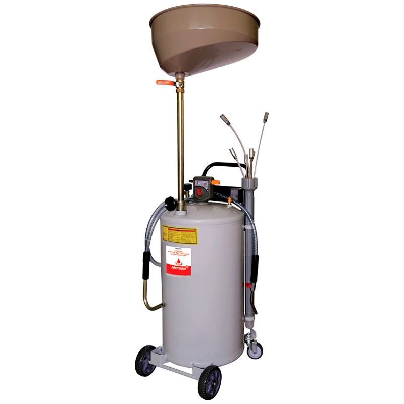 Alemlube - Waste Oil Drainer & Extractor With 70L Reservoir And 16L Catchment Bowl | 10070