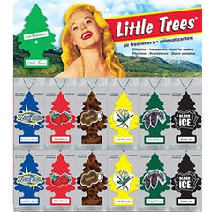 Little Trees - 60 Card Assorted Little Trees - Air Fresheners | 10100-60