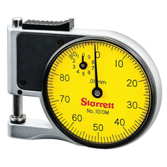 Starrett - Dial Indicator Pocket Gage 0-9mm 0.01mm Grad 0-100 Dial | 1010mz