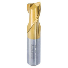 Harlingen - HSS TiN Coated 2 Flute Single End Mill - 16 mm  | H-11-048-T012