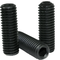 BBI - #2-64x3/32" - Imperial Grub (socket Set) Screw Cup Point Thermal Black Oxide UNF | 601042
