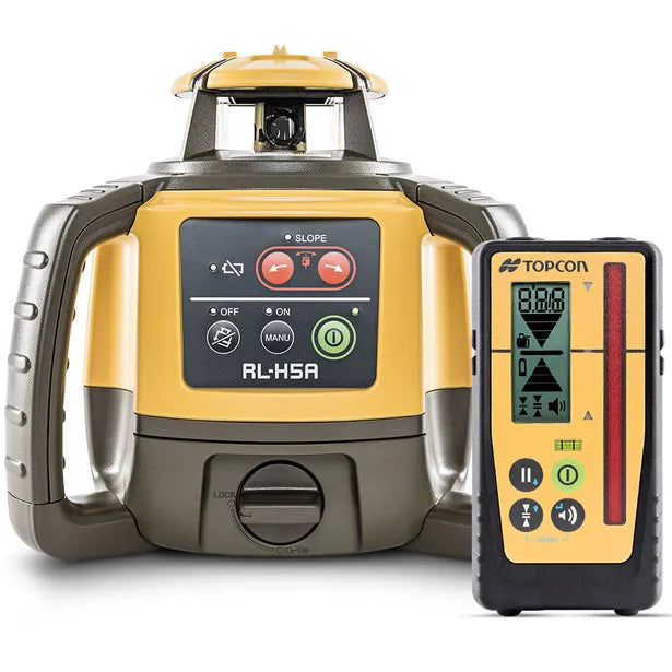 Aptella - Topcon RL-H5A Rotating Laser (Rechargeable PREMIUM - LS100D Receiver) | 1021200-10