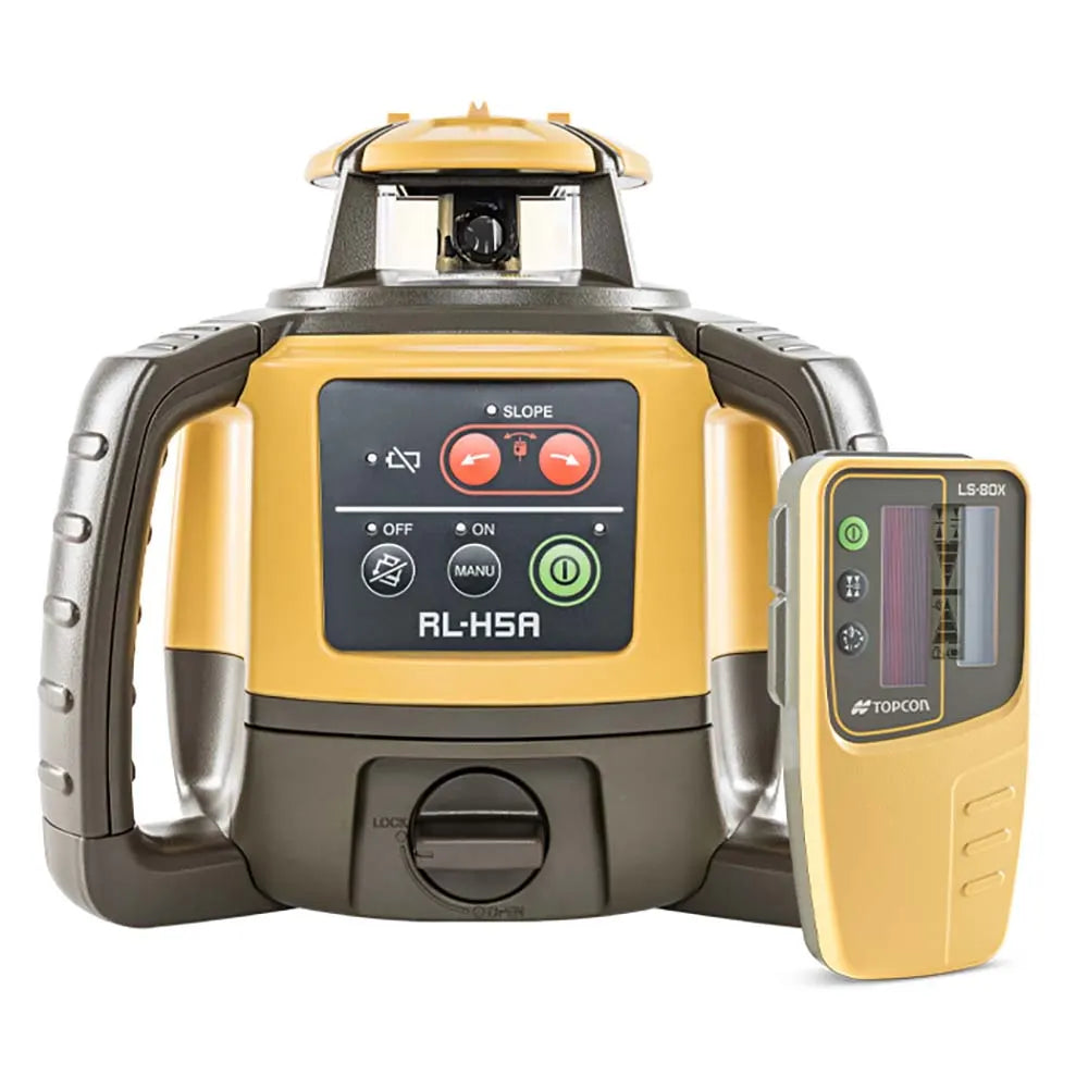 Aptella - Topcon RL-H5A Rotating Laser (Rechargeable STANDARD - LS-80X Receiver) | 1021200-46