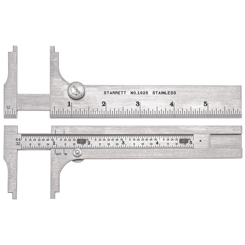 Starrett - Pocket Slide Caliper 6in | 1025-6