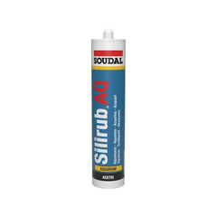 Soudal - Silirub AQ - Translucent 310ml - Per Box Price  | 102543