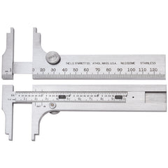 Starrett - Caliper Pokts Slide Stainless Steel 5in-130mm | 1025me-130