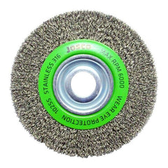 Josco - Brush Wheel CR 150 x 25 x MB 0.35 Stainless 316 | 102SS