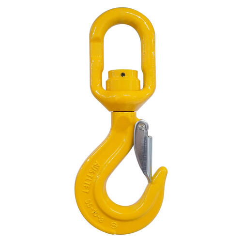 Austlift - G80 Swivel Hook with Safety Catch Ball Bearing Type SS 10mm | 103310