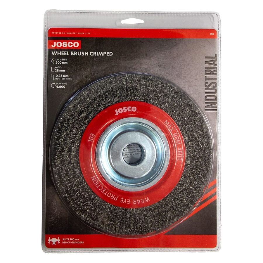 Josco - Brush Wheel CR 200 x 28 x MB 0.35 | 103