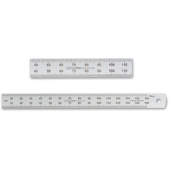 Precision Specialty Tools - Rule Stainless Steel Metric 150mm | R150M