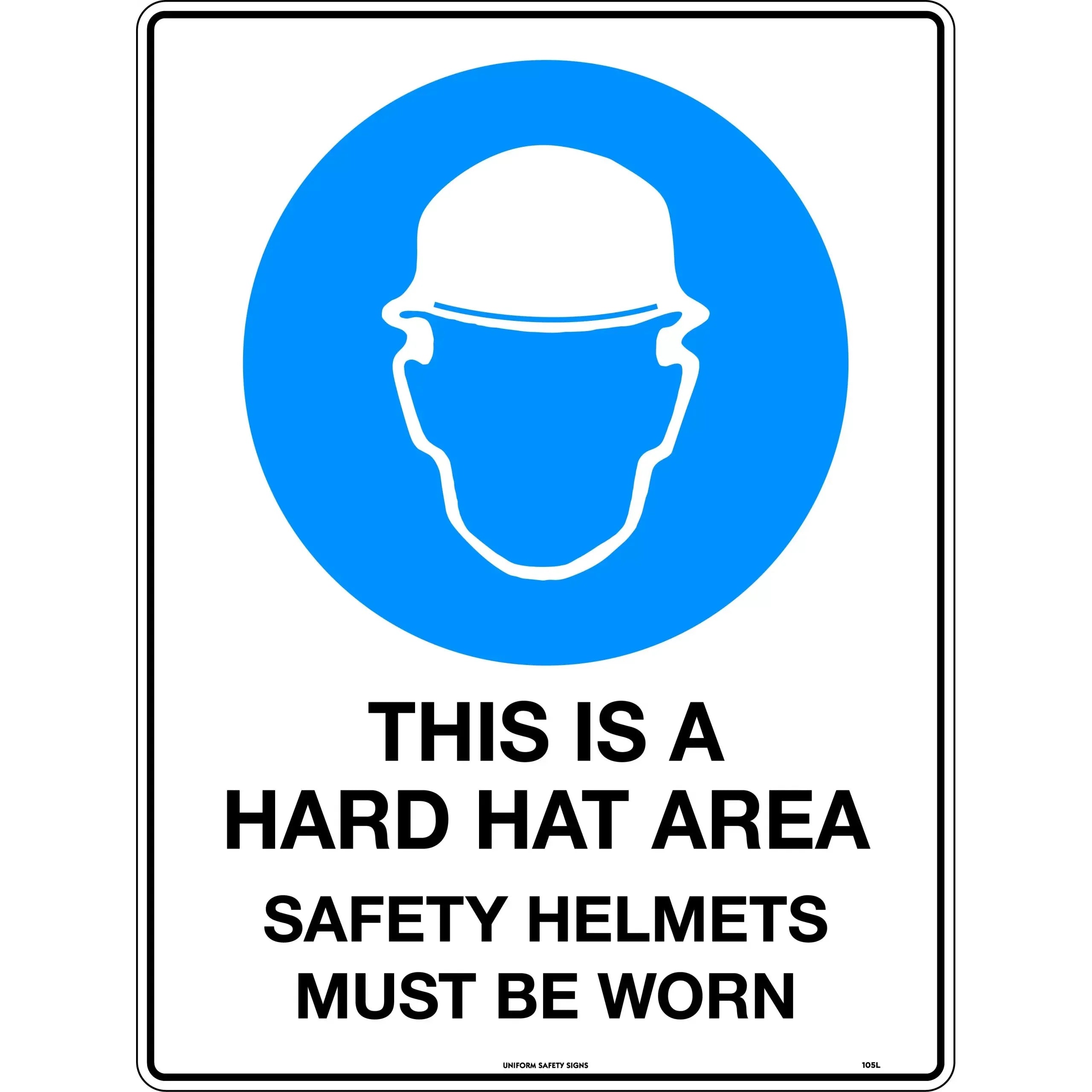 Working Uniform Sign Uniform Safety Signs - 50mm Disc - Self Adhesive - Pkt () | Uniform ...