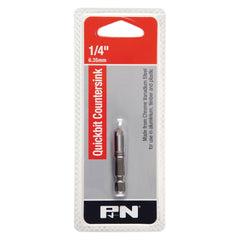 P&N - Countersink Crv Quickbit Rose Head Hangpack 6.35mm P&N | 105CSR063