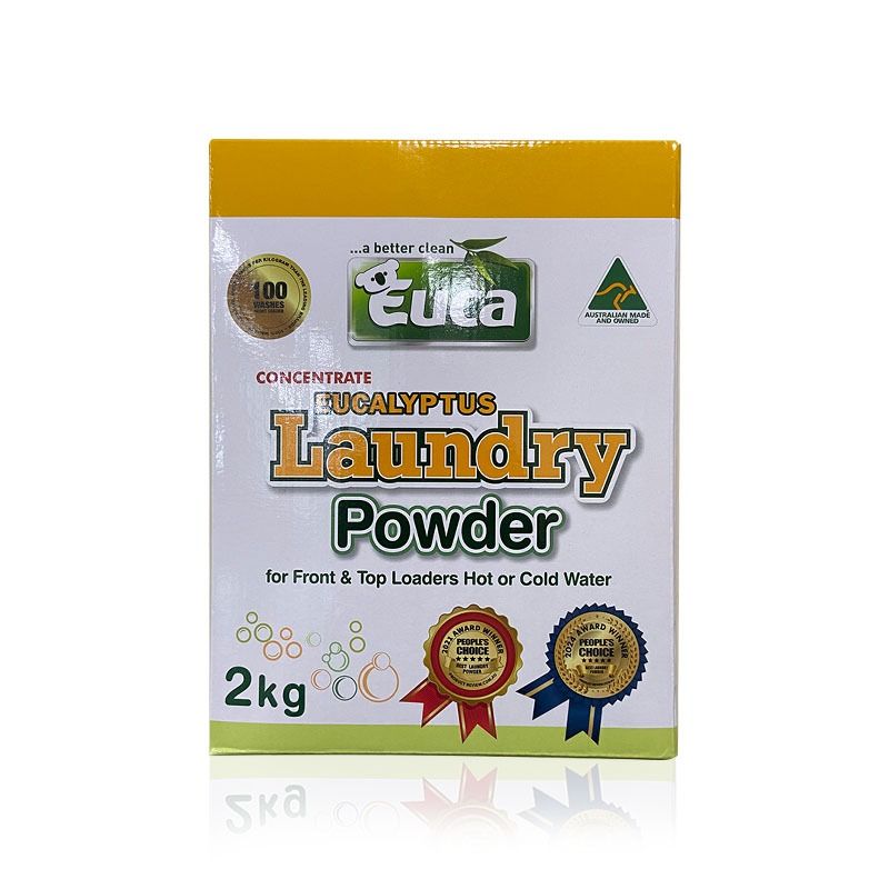 Euca - LAUNDRY POWDER EUCALYPTUS 2KG BOX | 106F2R