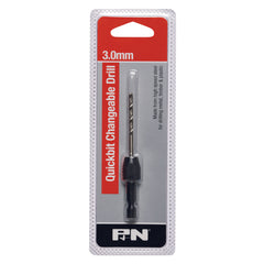 P&N - Drill Holder Hex-Shk Quickbit & Jobber Hss Hangpk 3.0mm P&N | 107B50030