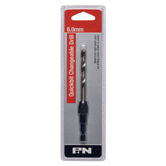 P&N - Drill Holder Hex-Shk Quickbit & Jobber Hss Hangpk 6.0mm P&N | 107B50060