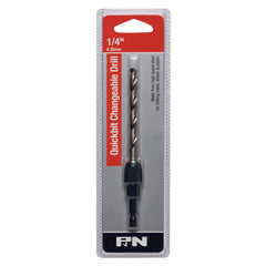 P&N - Drill Holder Hex-Shk Quickbit & Jobber Hss Hangpk 1/4In P&N | 107B52500