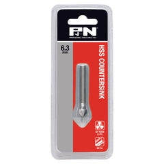 P&N - Countersink Hss Straight 6.3mm | 107CS0063