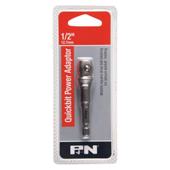 P&N - Adaptor Quickbit 1/4Hex-1/2Dr 15-Deg Wobble P&N | 107PAW127