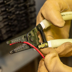 WIRE STRIPPER/CUTTER WITH GLOW GRIPS | A-11054GLW