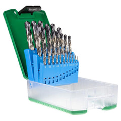 Sutton Tools - Drill D179 S2 Jobber HSS-TiAlN-tip VIPER+ Set 1/16-1/2 29Pc | D179S3