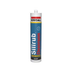 Soudal - Silirub Cleanroom White 300ml - Per Box Price  | 112346