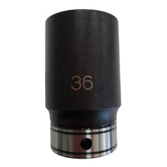 Action 36mm 1" Drive 6-point Metric Deep Thin Wall Impact Socket