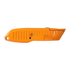Orange Safety Ultra-Grip Self Retracting Knife