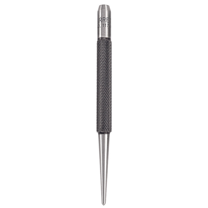 Starrett - Center Punch Round Shank 4in (100mm) 5/64in (2mm) Point | 117a