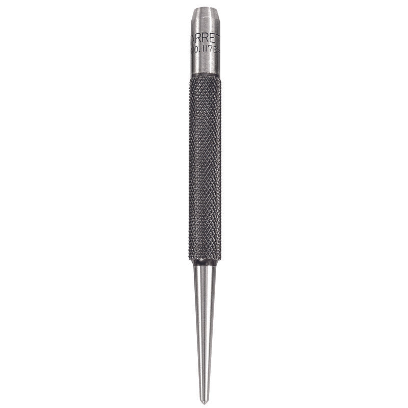 Starrett - Center Punch Round Shank 4in (100mm) 3/32in (2.5mm) Point | 117b