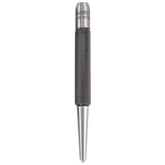 Starrett - Center Punch Round Shank 4in (100mm) 5/32in (4mm) Point | 117d
