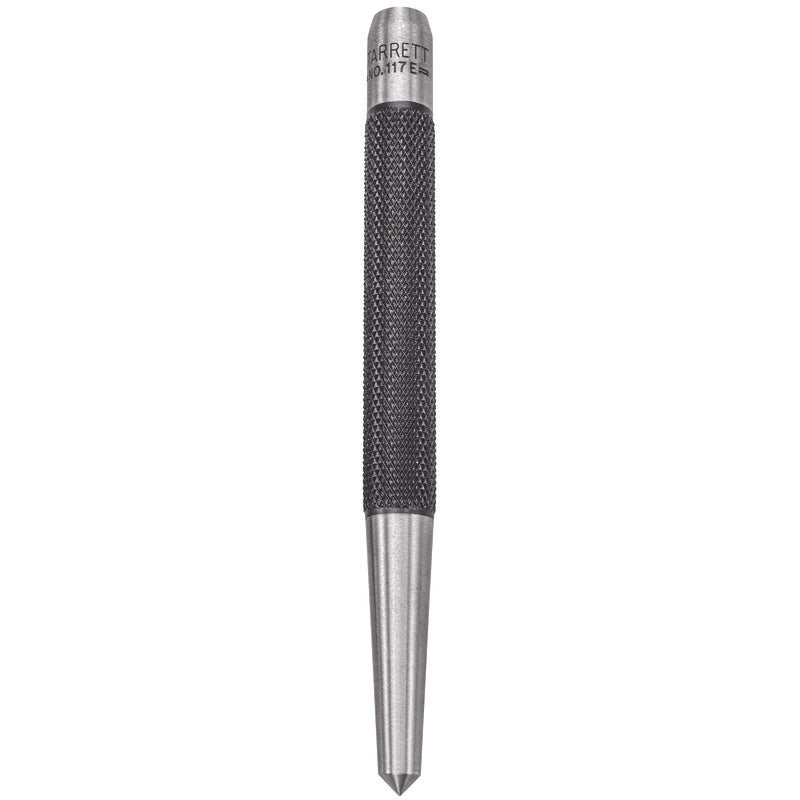 Starrett - Center Punch Round Shank 5in (125mm) 1/4in (6.5mm) Point | 117e