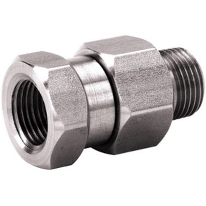 IFS - 1/4 NPT Stainless Steel M&F 5000 PSI Swivel (7470) | 12-SSH72N-0404